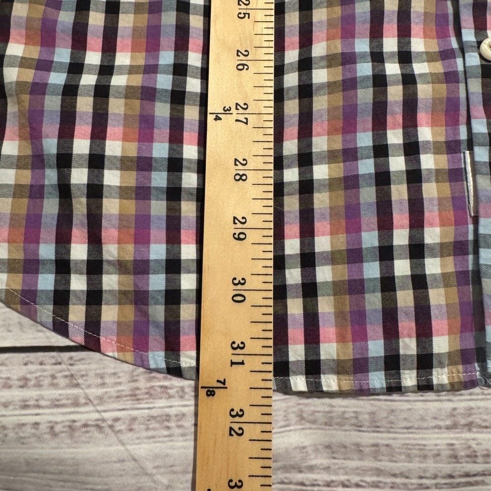 Peter Millar Polyester Button Down Shirt Multicol… - image 11